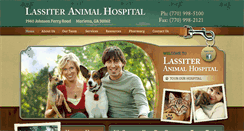 Desktop Screenshot of lassiteranimalhospital.com